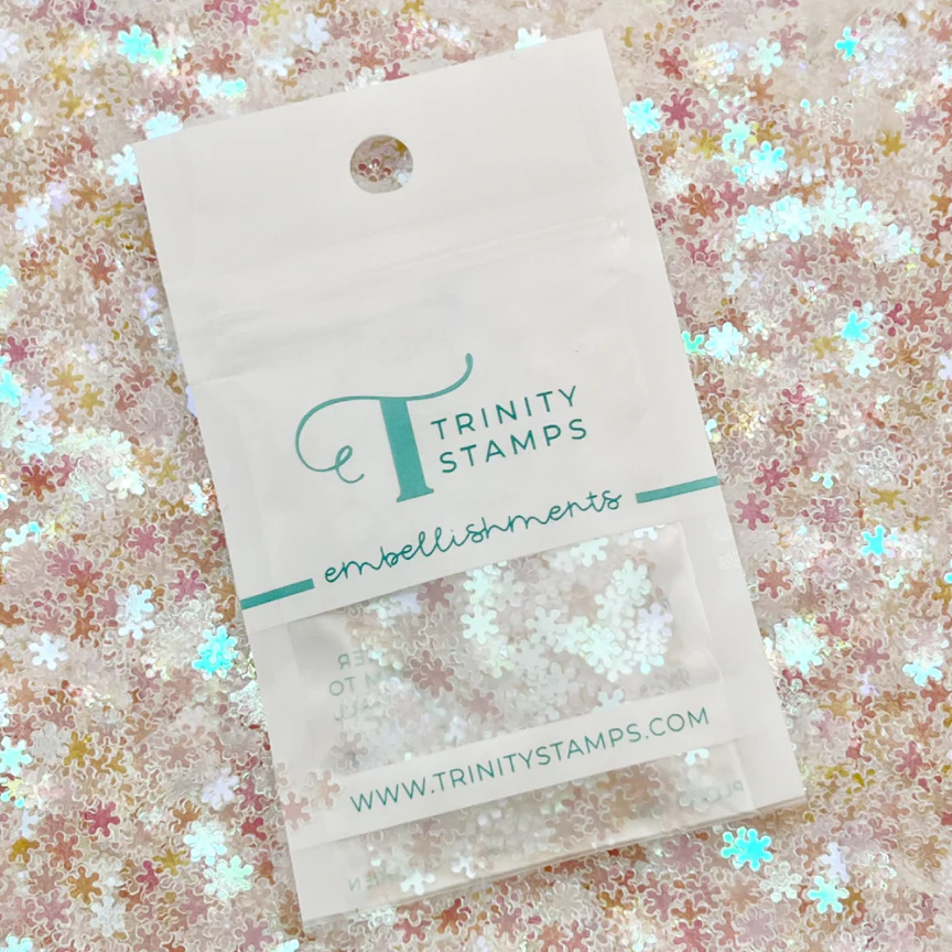 Snowflake Swirl Confetti Mix