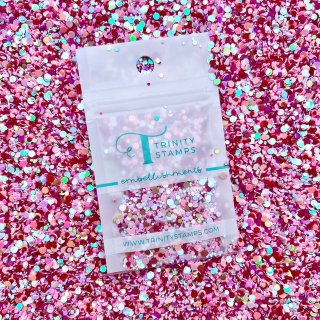 Cupid Confetti Embellishment Mix