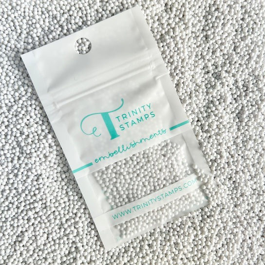 White Shaker Pop Embellishment Mix