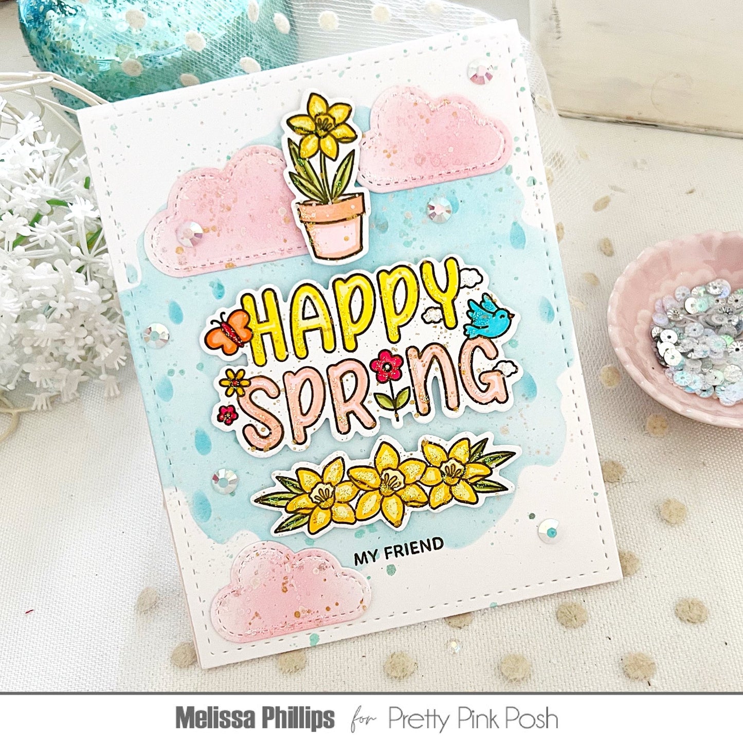 Easter Word Scenes Stamp Set