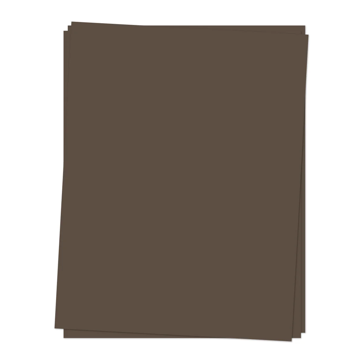 8.5 x 11 Cardstock: Espresso