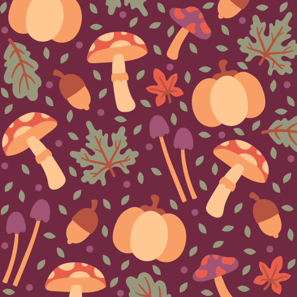 Forest Floor Background Stencil Set