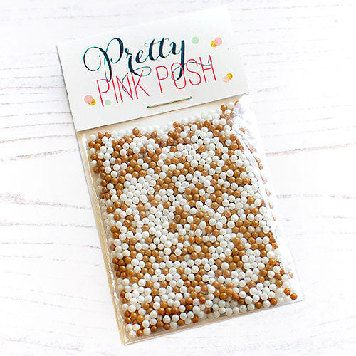 Gingerbread Shaker Beads