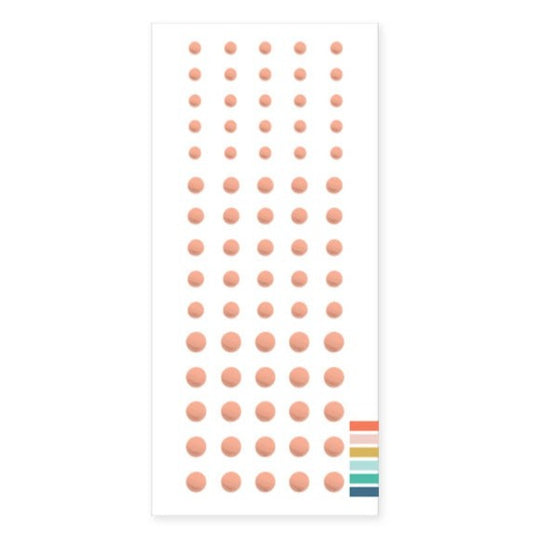 Enamel Dots: Grapefruit