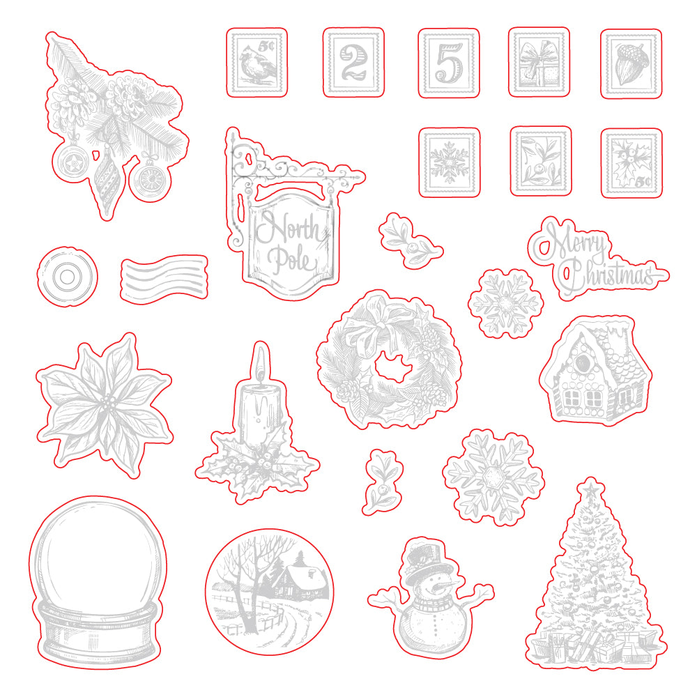 Postmarked: Holiday Honey Cuts