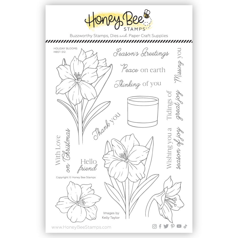 Holiday Blooms Stamp Set