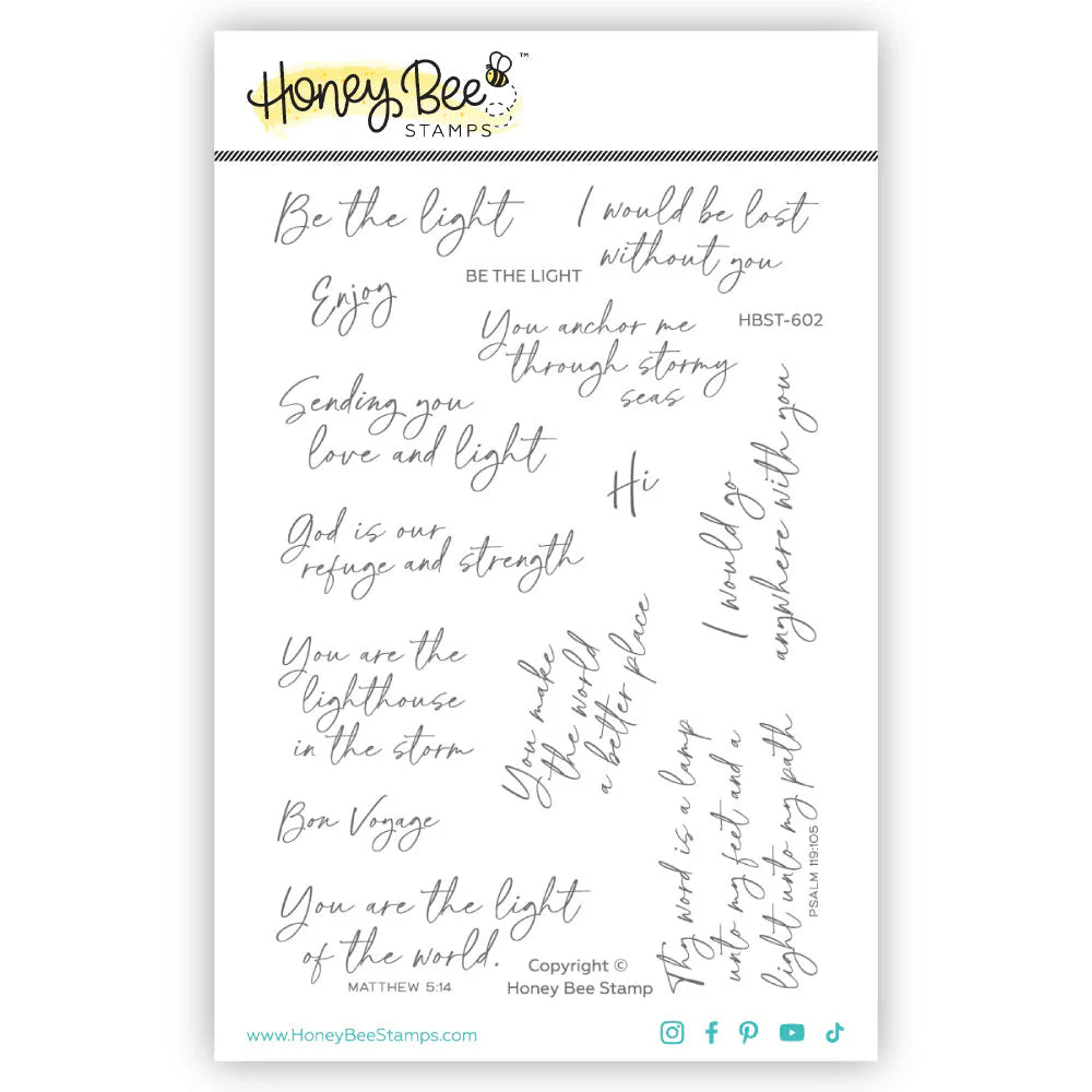 Be the Light Stamp Set