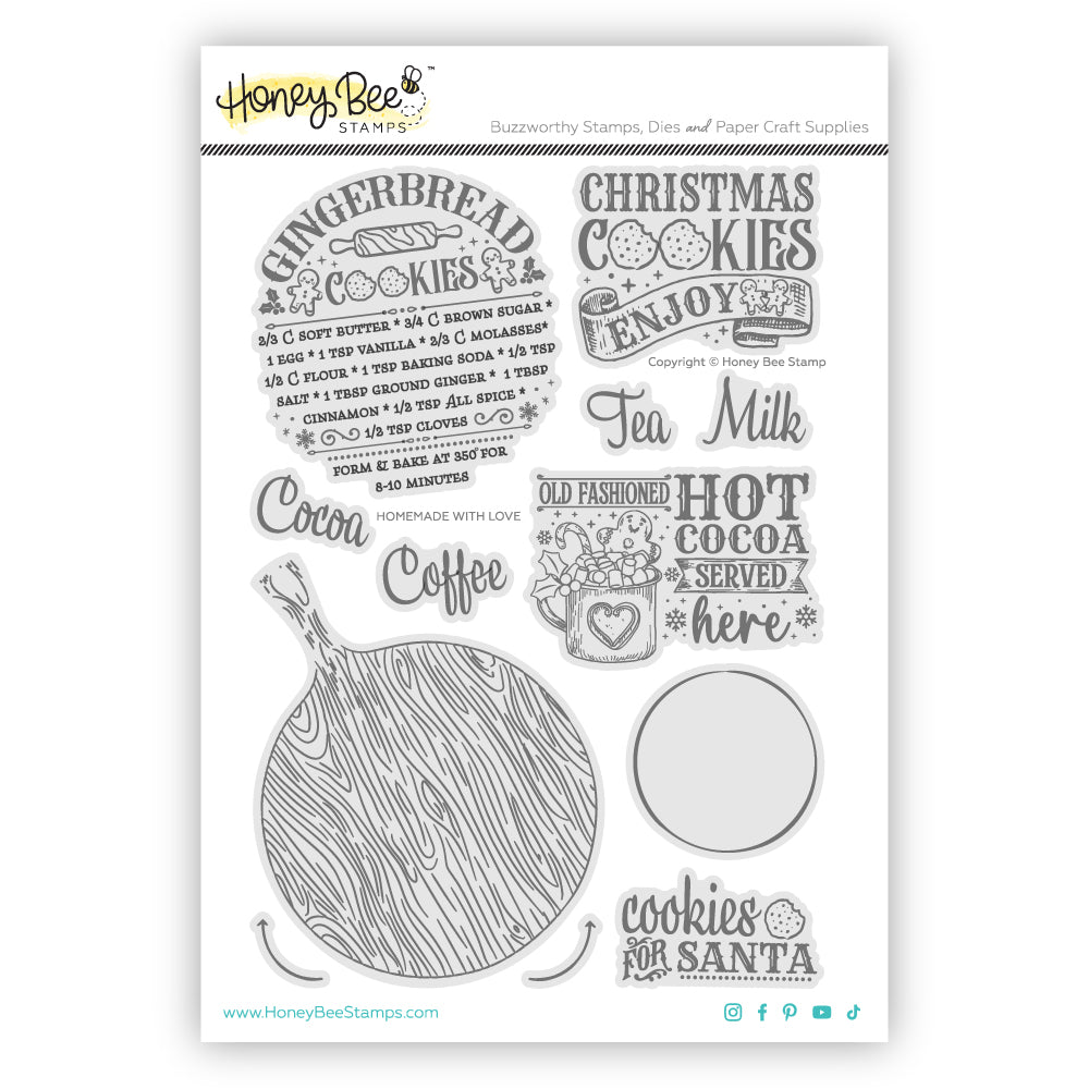 Homemade With Love Stamp Set