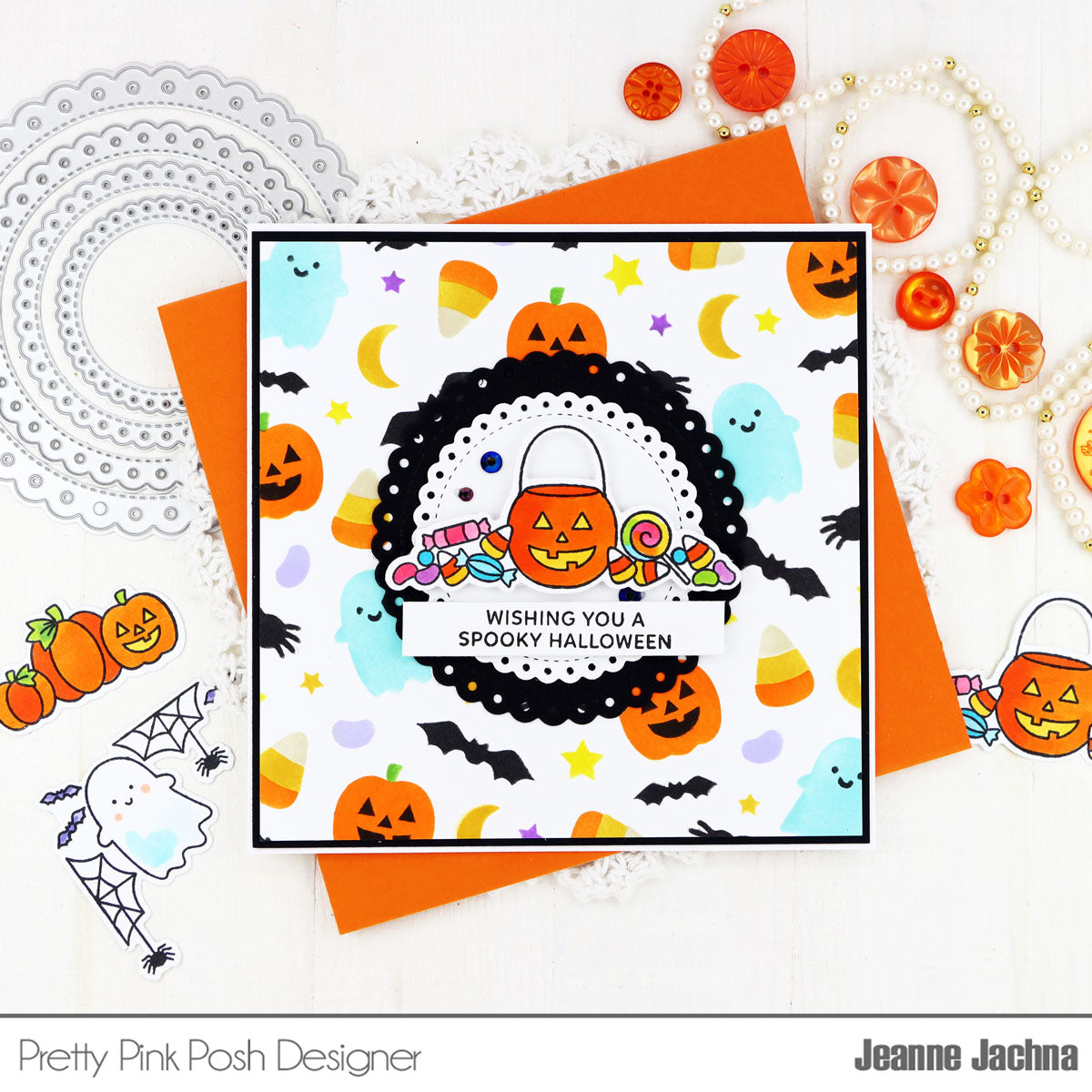 Halloween Corners Stamp Set