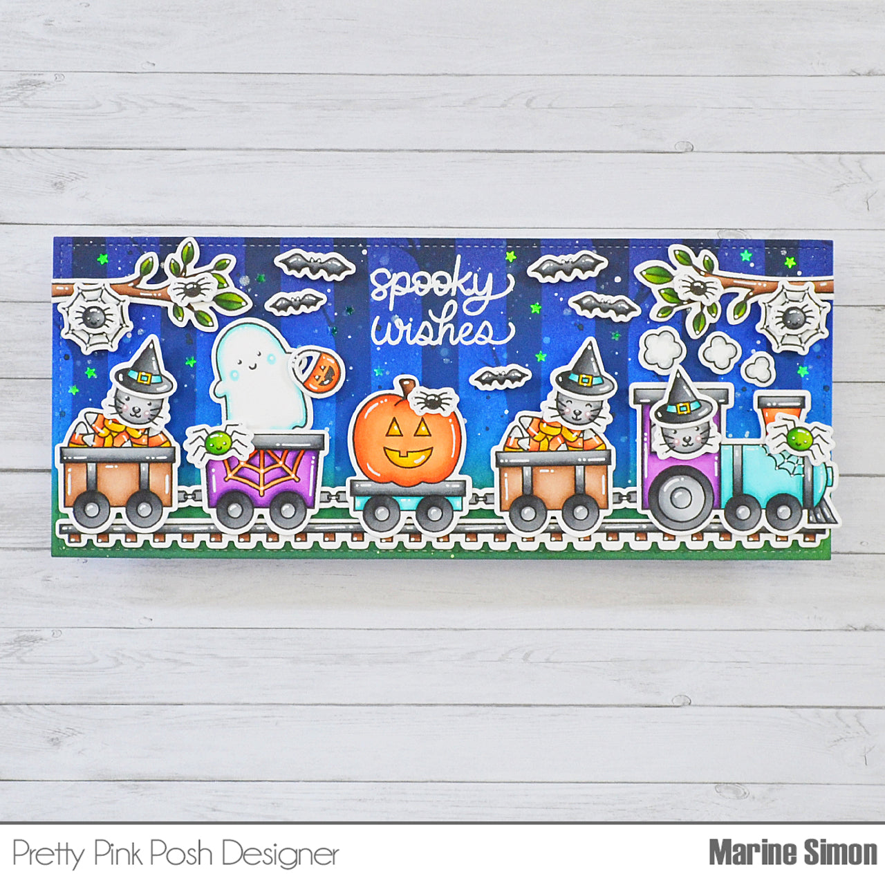 Halloween Train Stamp Set