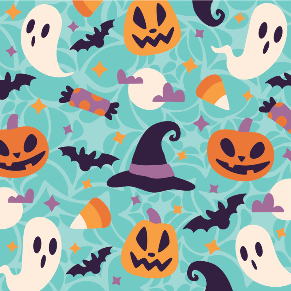 Happy Haunting Background Stencil Set