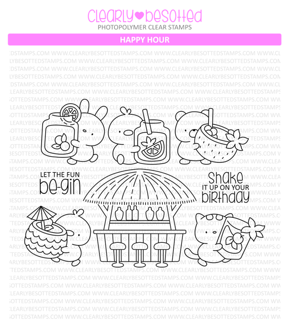 Happy Hour Stamp Set