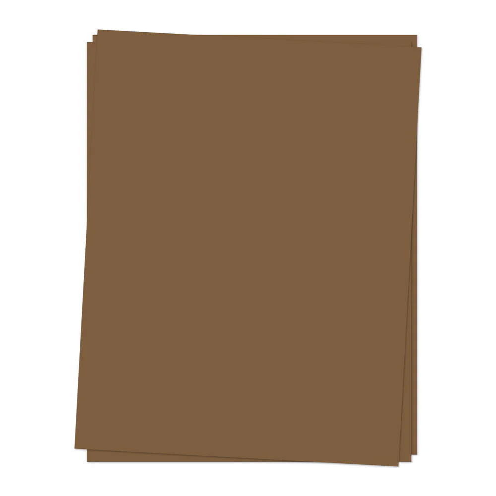 8.5 x 11 Cardstock: Hazelnut
