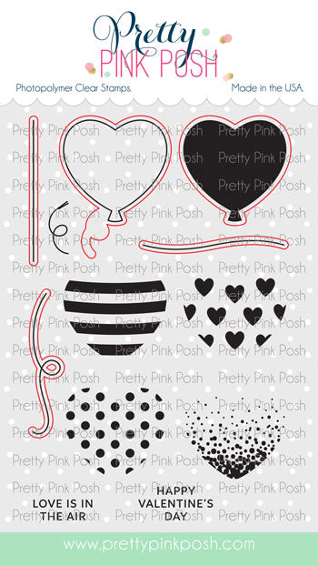 Heart Balloons Dies