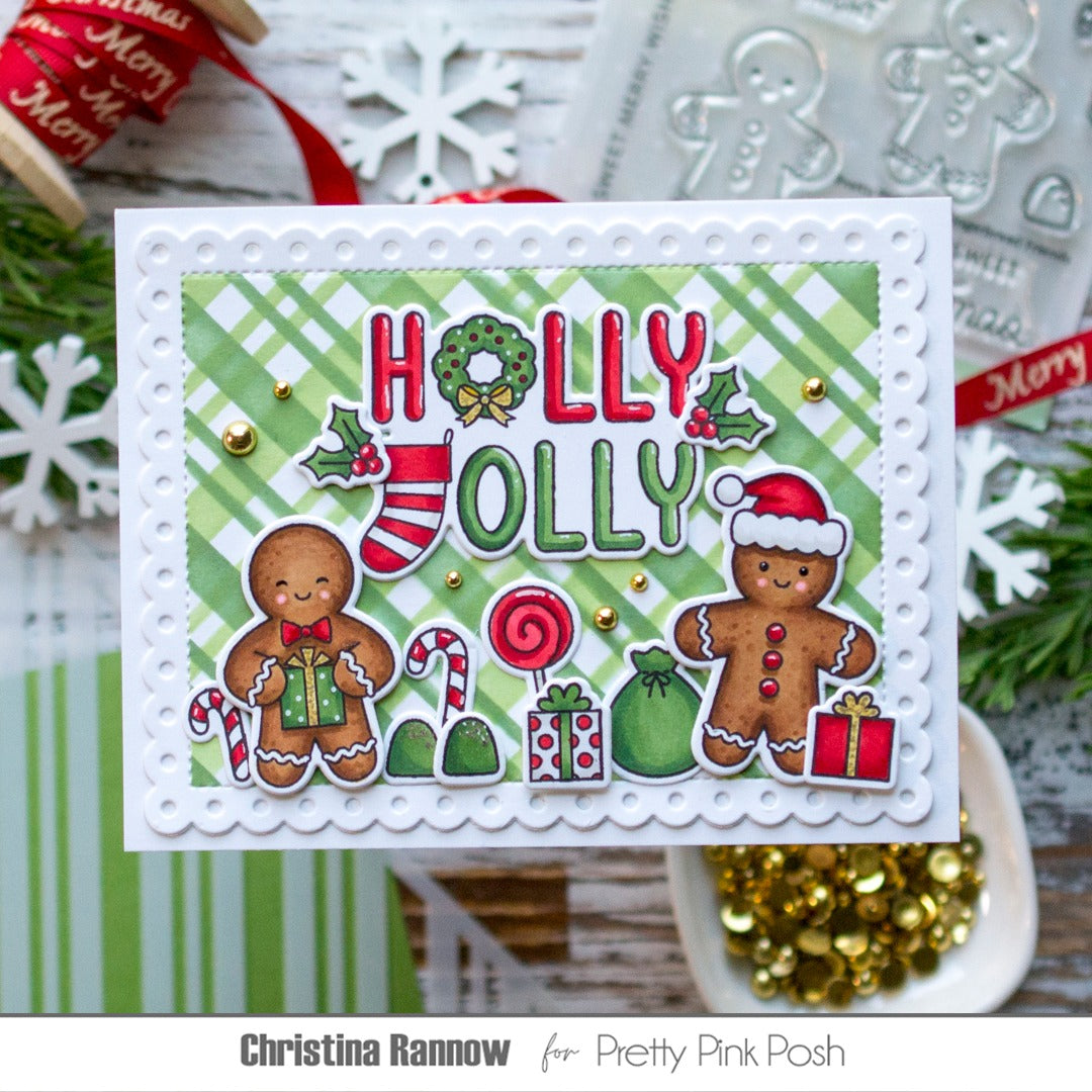 Holiday Word Scenes Stamp Set