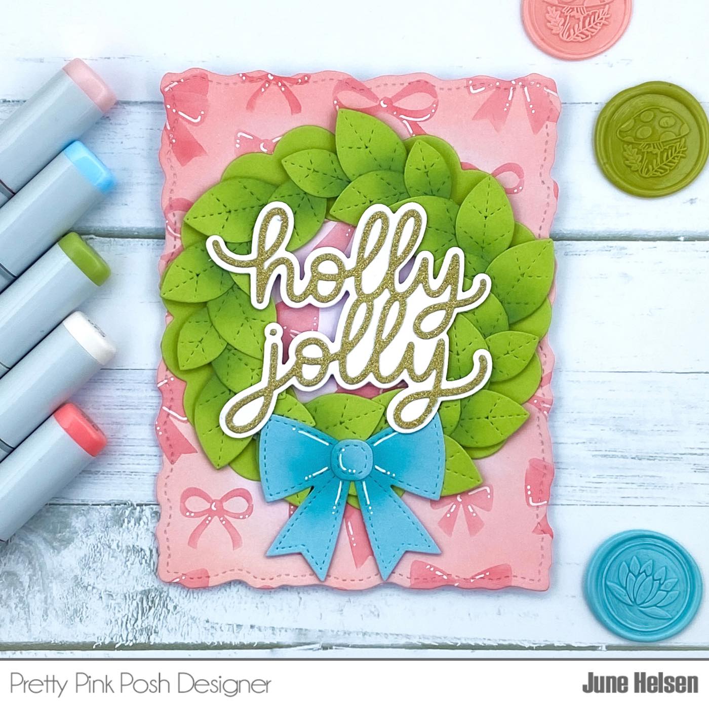 Layered Bows Stencils