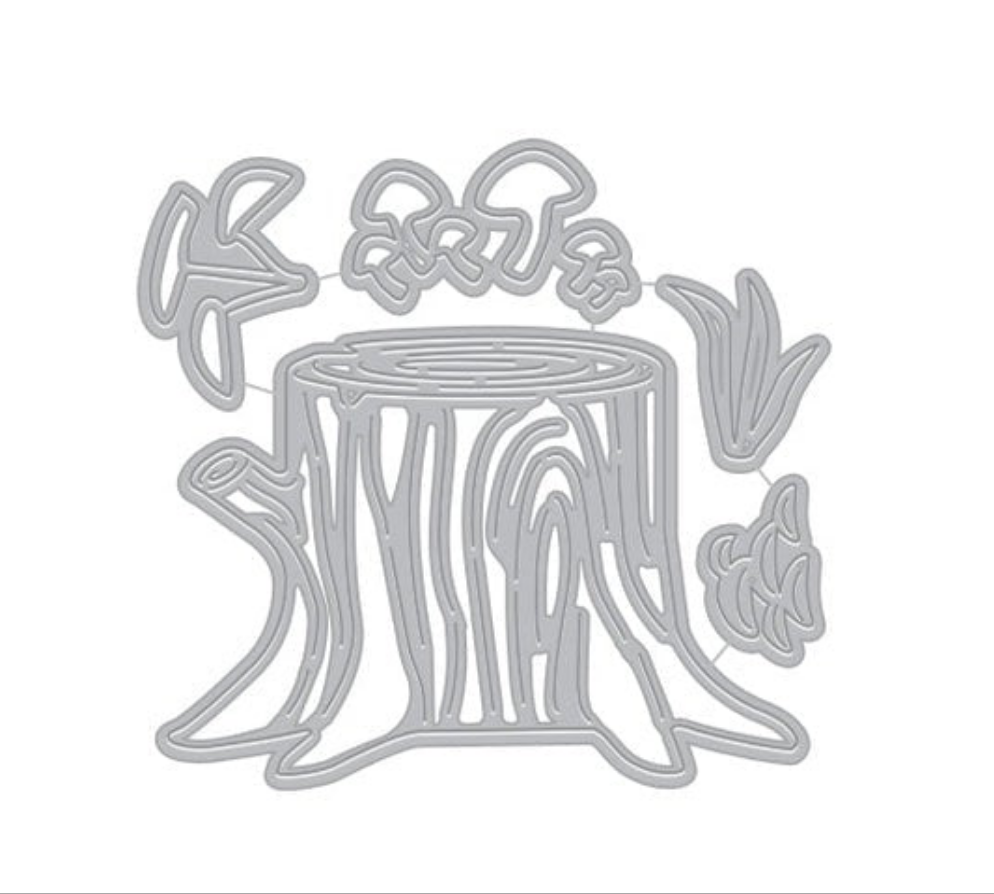 Tree Stump Fancy Die