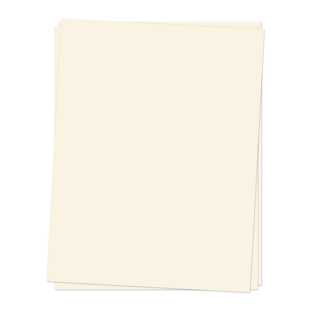 8.5 x 11 Cardstock: Ivory