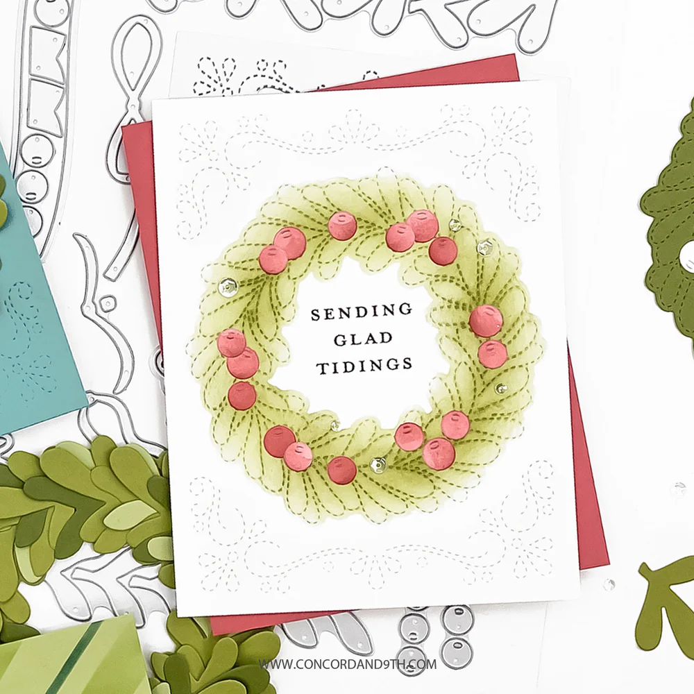 Joyful Wreath Stamp Set