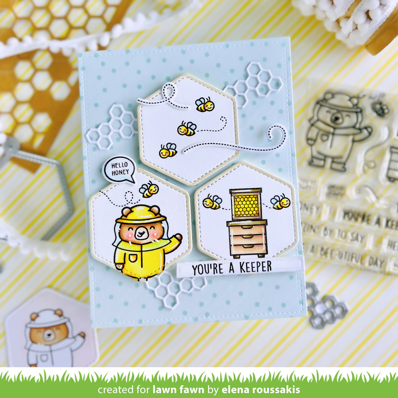 You're A Keeper Stamp Set
