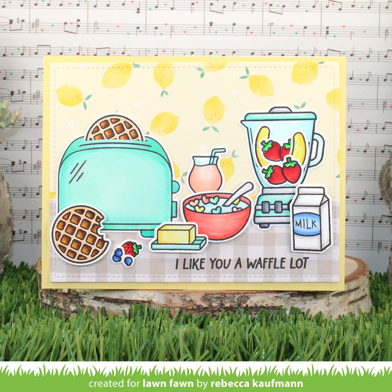 A Waffle Lot Stamp Set