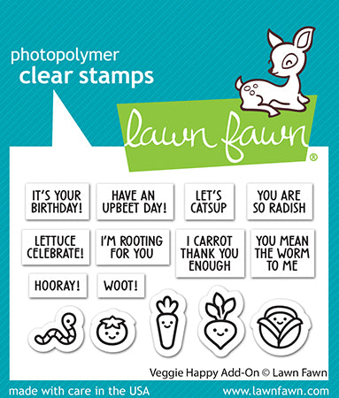 Veggie Happy Add-On Stamp Set