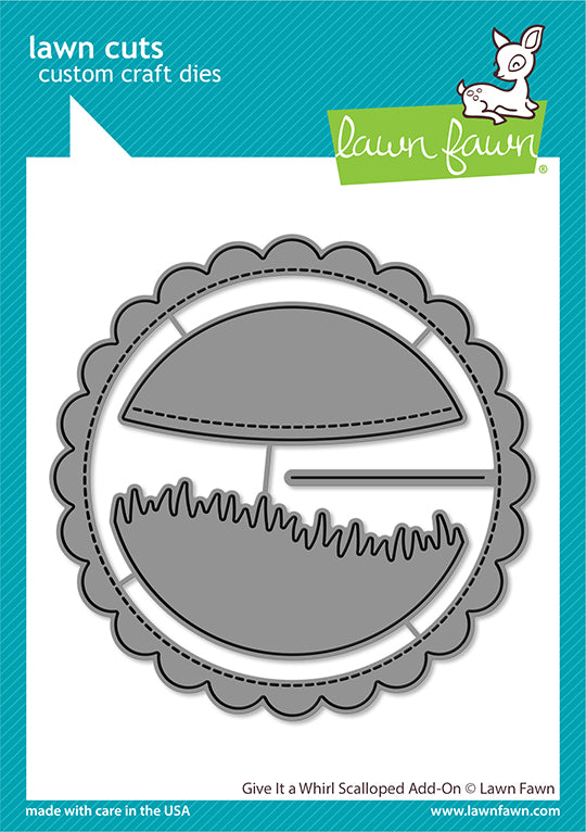 Give It A Whirl Scalloped Add-On Lawn Cuts