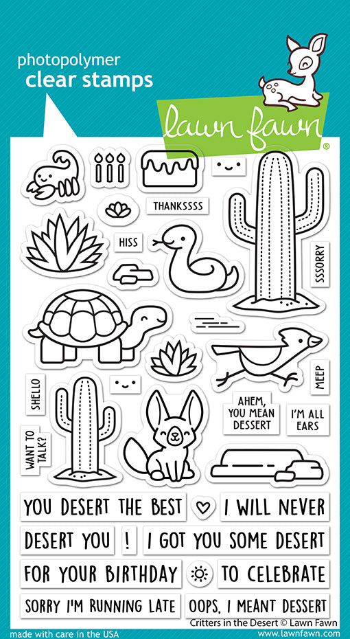 Critters In The Desert Stamp Set