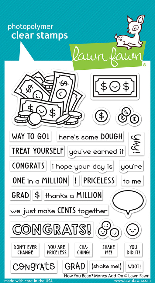 How You Bean? Money Add-On Stamp Set