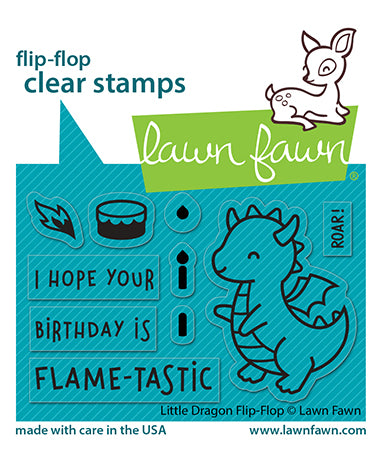Little Dragon Flip Flop Stamp Set