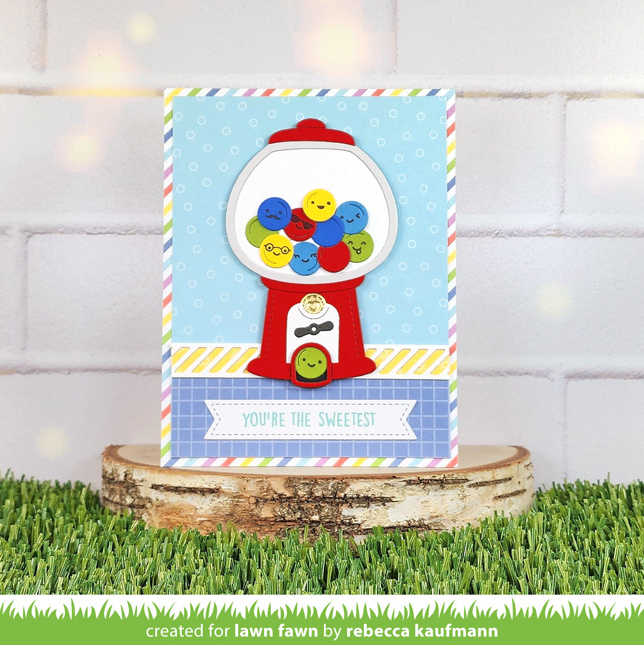 Build-A-Gumball Machine Lawn Cuts