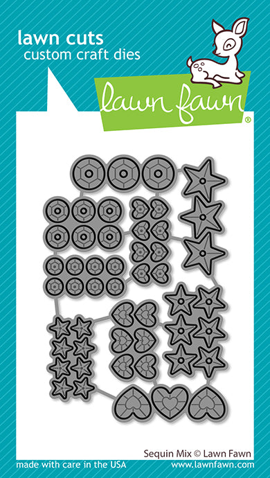 Sequin Mix Lawn Cuts