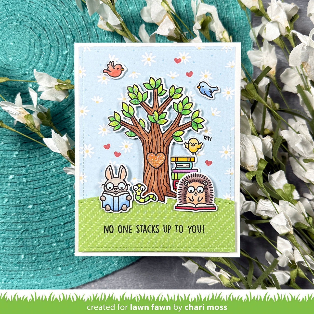 Little Woodland Library Friends Stamp Set