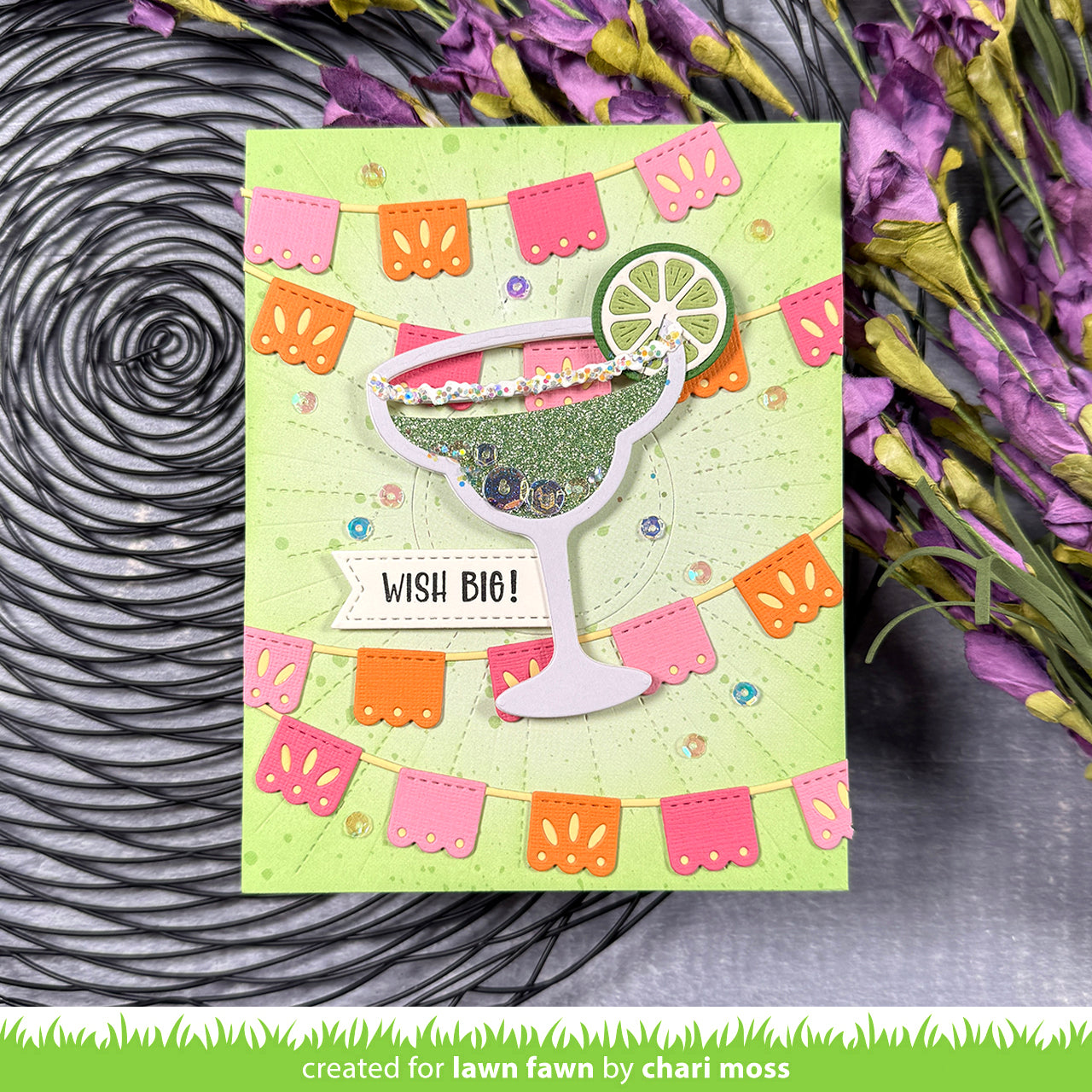 Fiesta Banner Border Lawn Cuts
