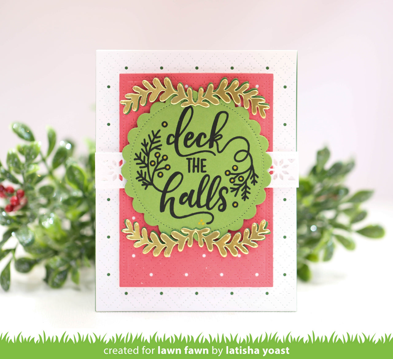 Quilted Diamond Backdrop Lawn Cuts