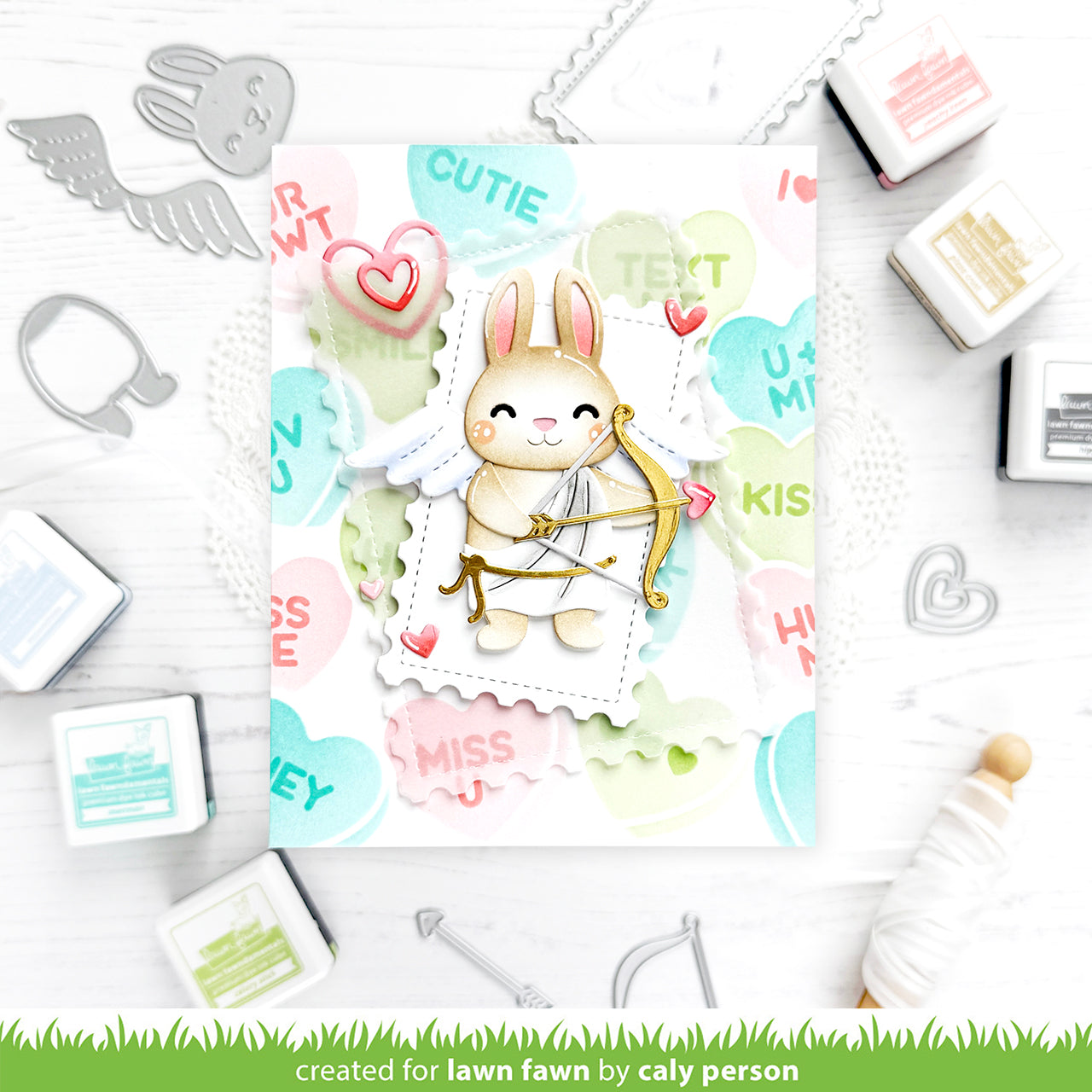 Build-A-Critter Valentine Accessories Lawn Cuts