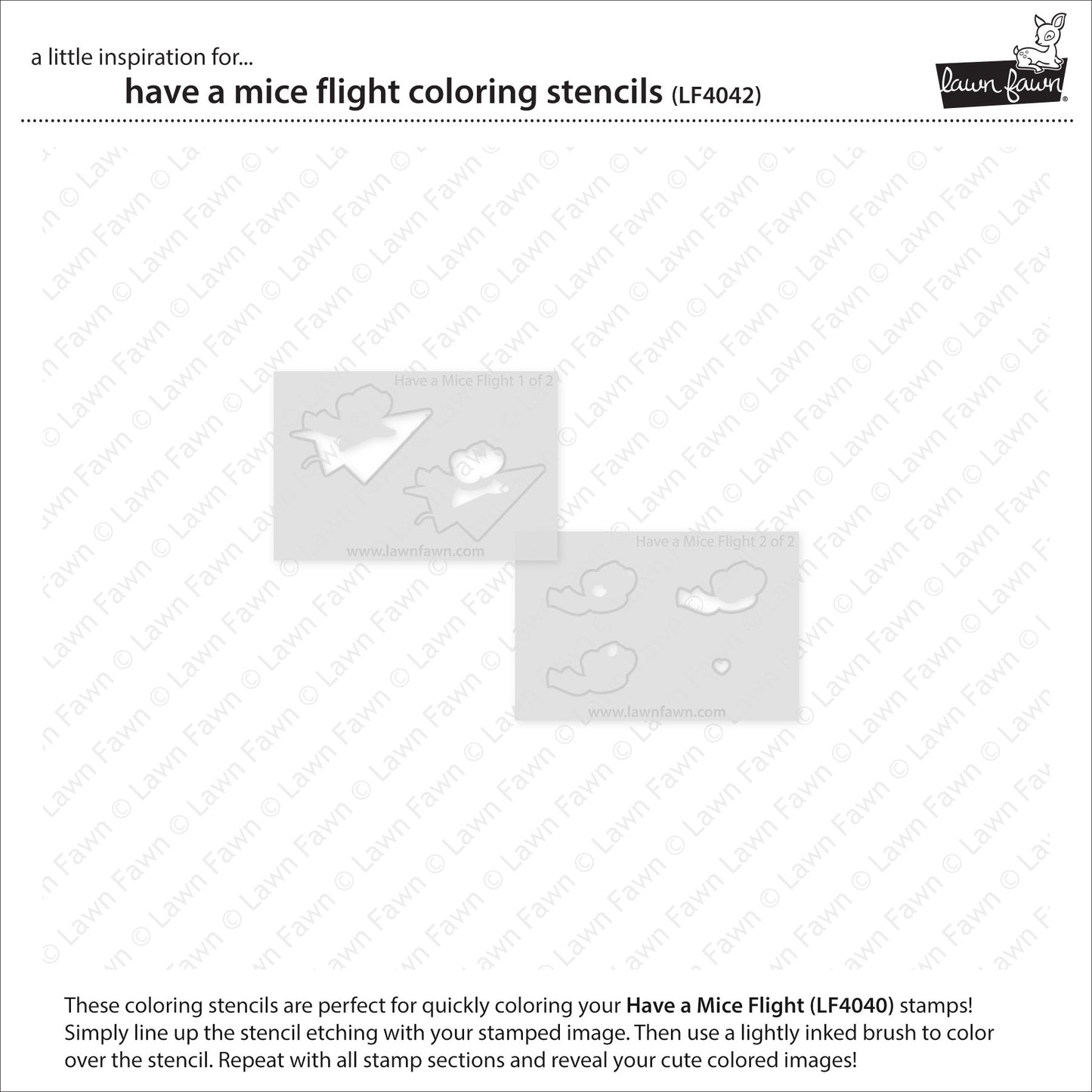 Have A Mice Flight Stamp Set