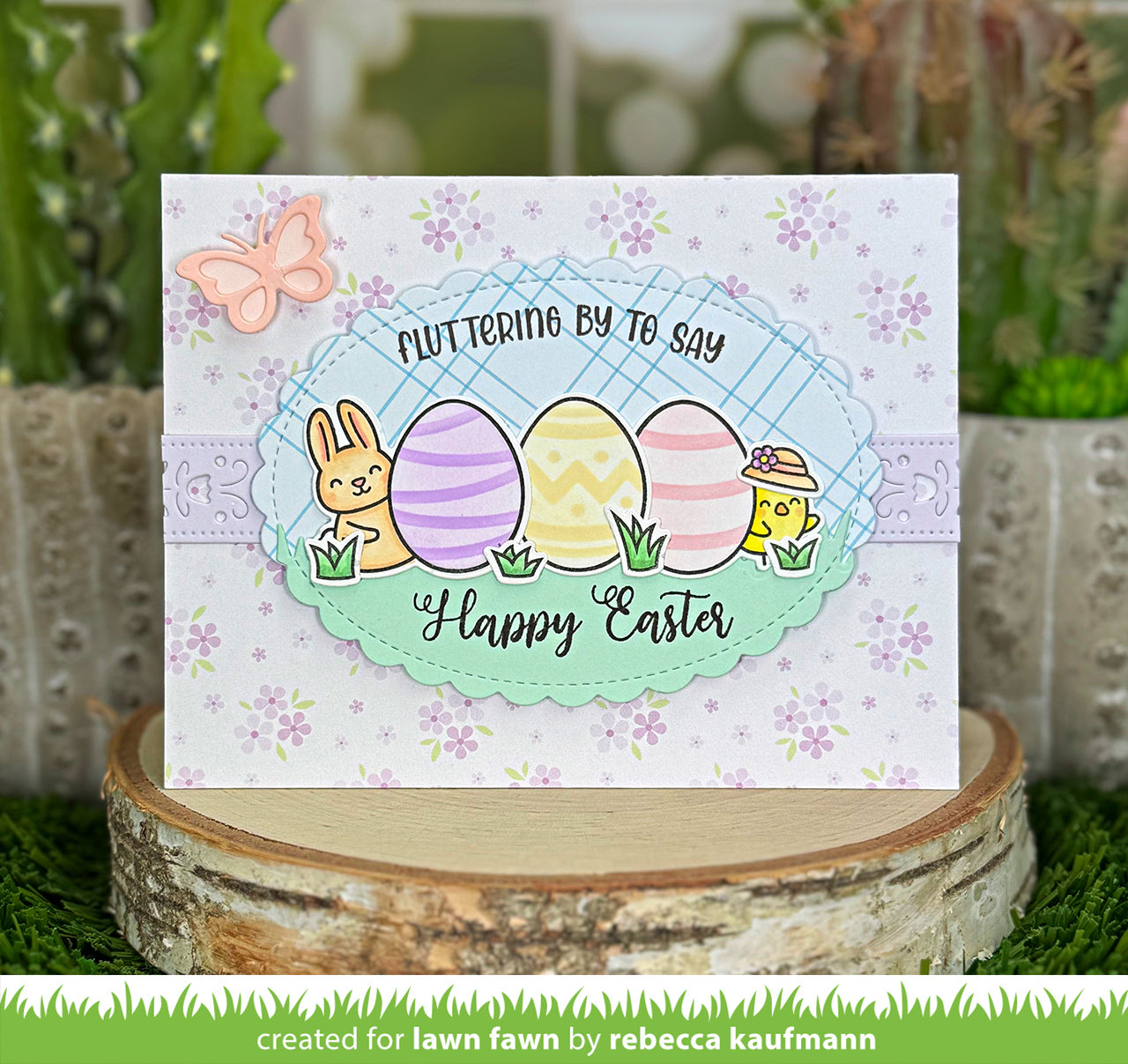 Folksy Sprig Border Lawn Cuts