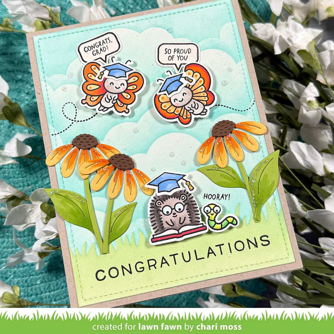 Tiny Sentiments: Graduation Stamp Set