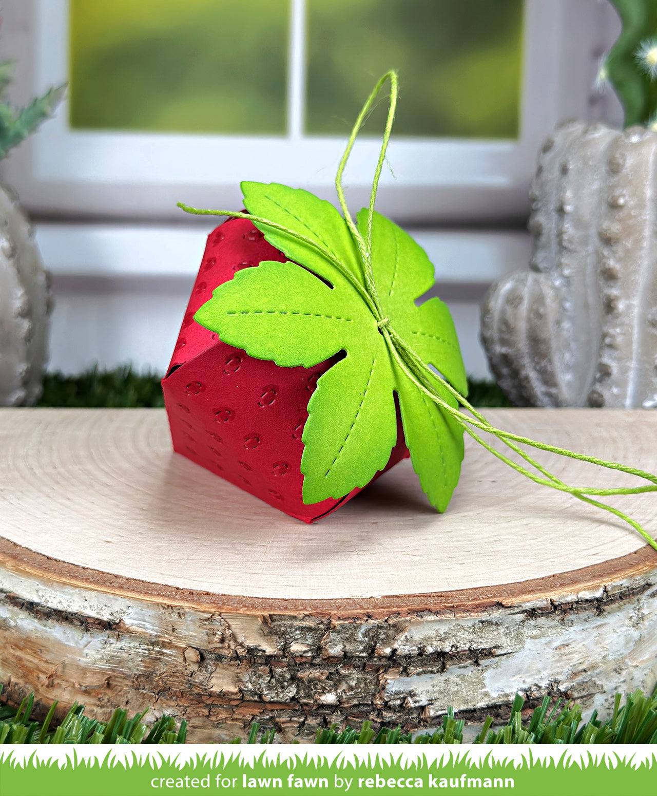 Strawberry Treat Box Lawn Cuts