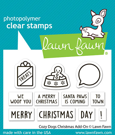 Cozy Dogs Christmas Add-On Stamp Set