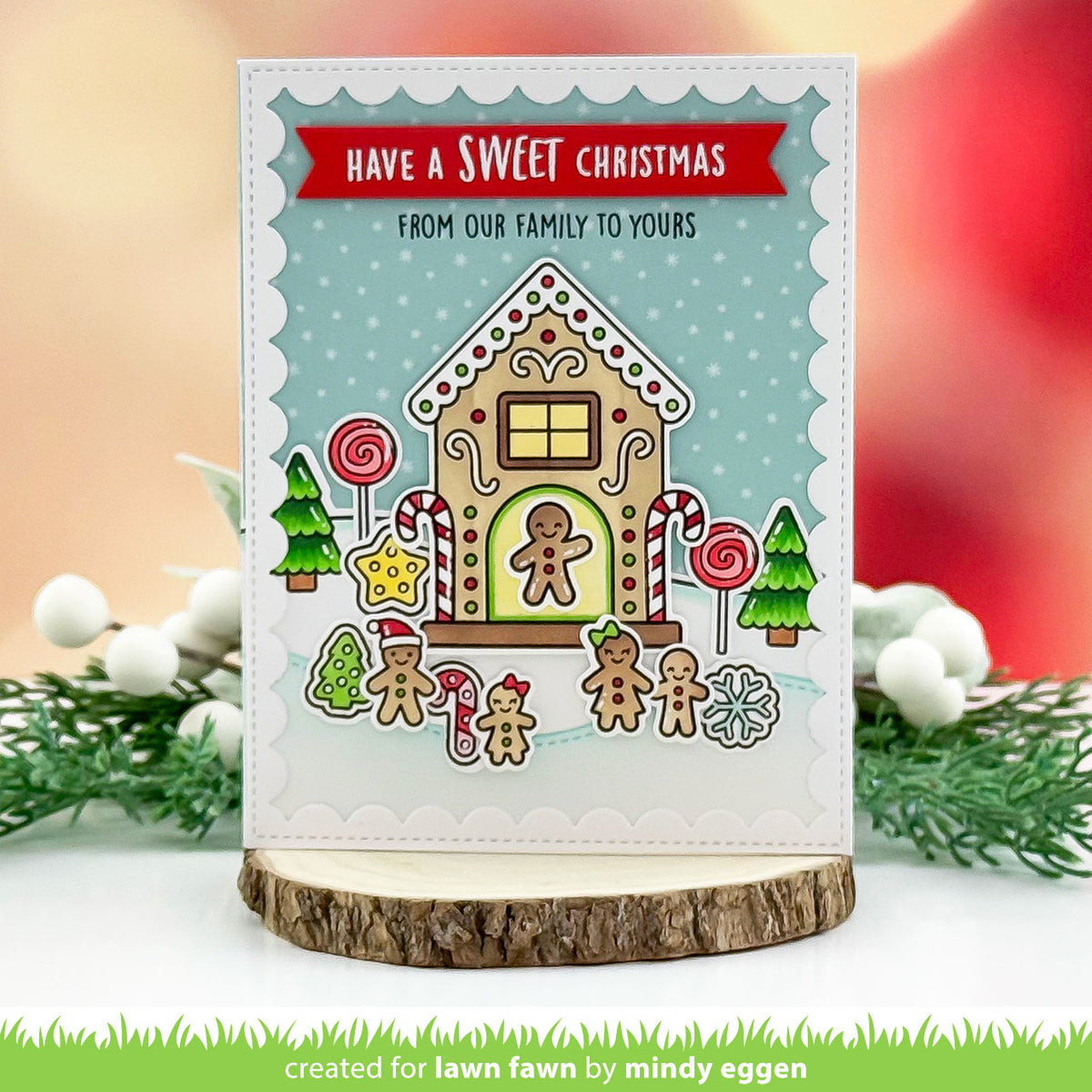 Gingerbread House Stamp Set
