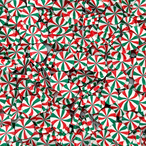 Christmas Mints Clay Pieces