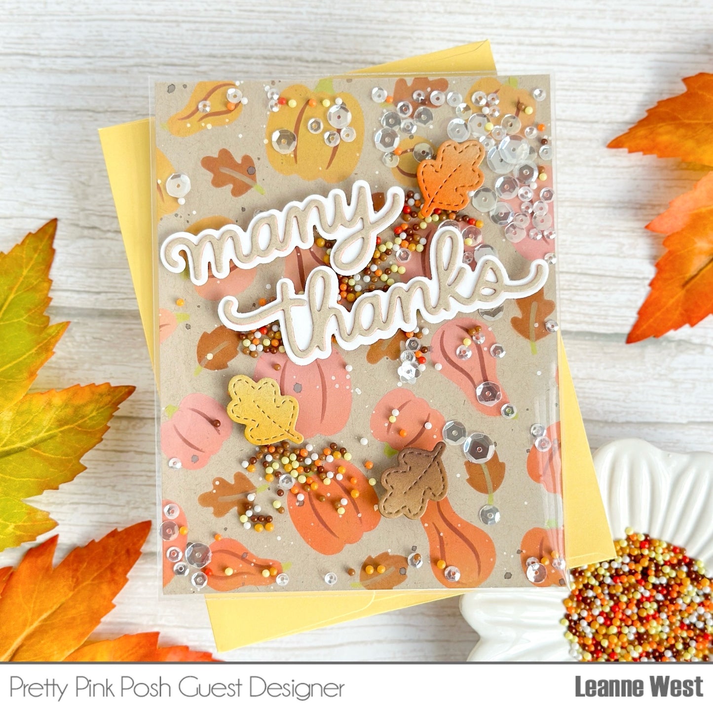 Layered Autumn Harvest Stencils