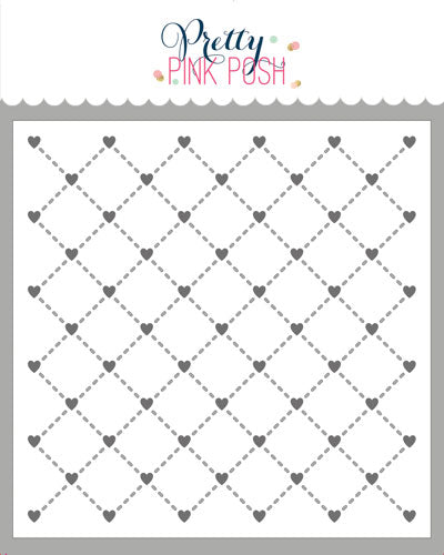 Layered Heart Lattice Stencils
