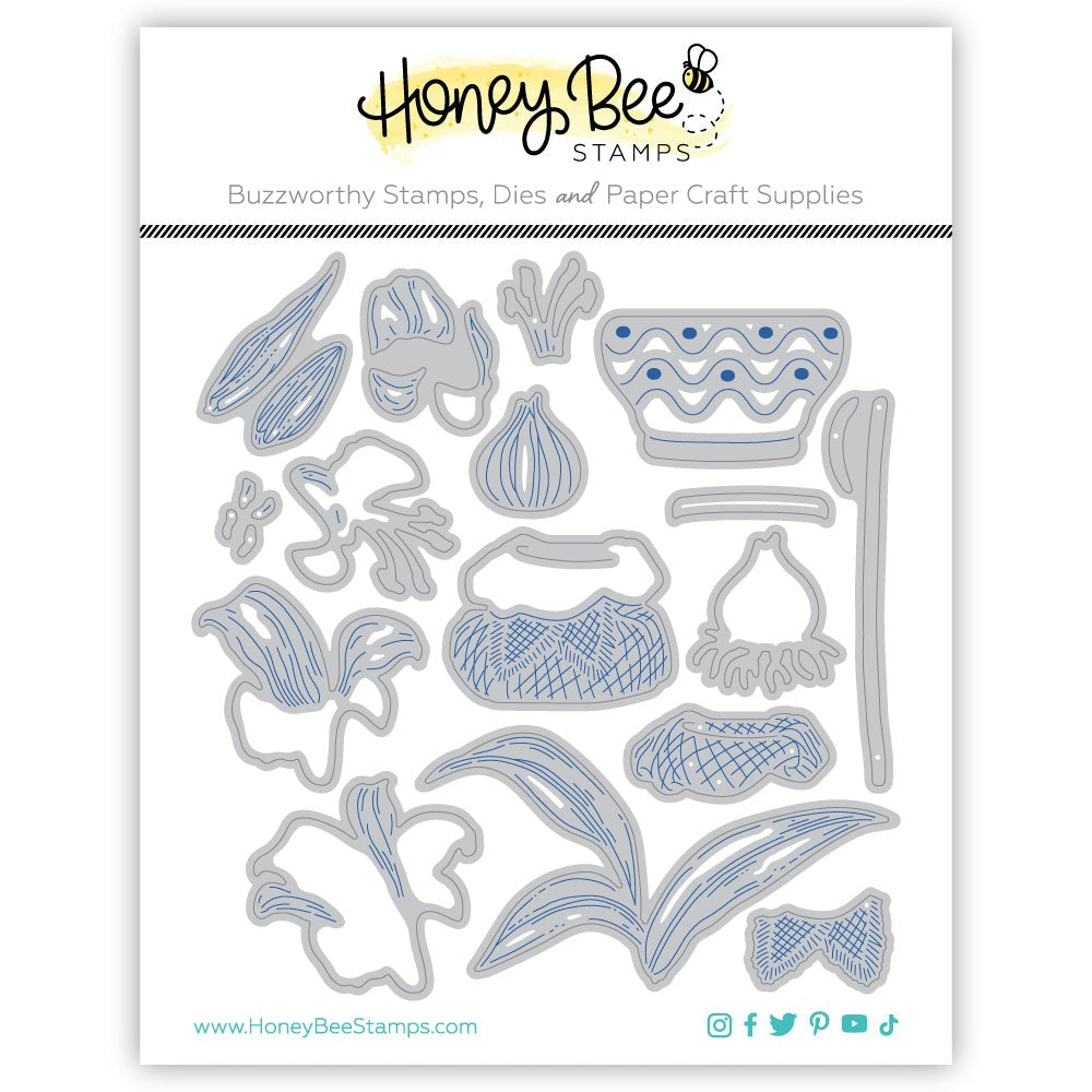 Honey Bee Stamps - Honey Cuts - Lovely Layers: Large Snowflakes