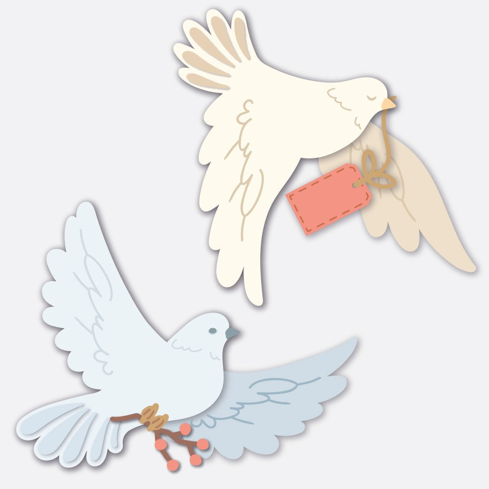 Lovely Layers: Doves Honey Cuts