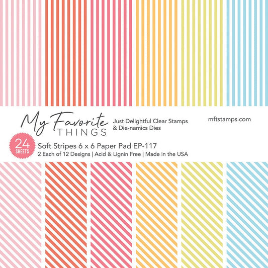 Soft Stripes 6x6 Paper Pad