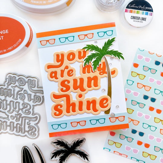 My Sunshine Layered Word Die