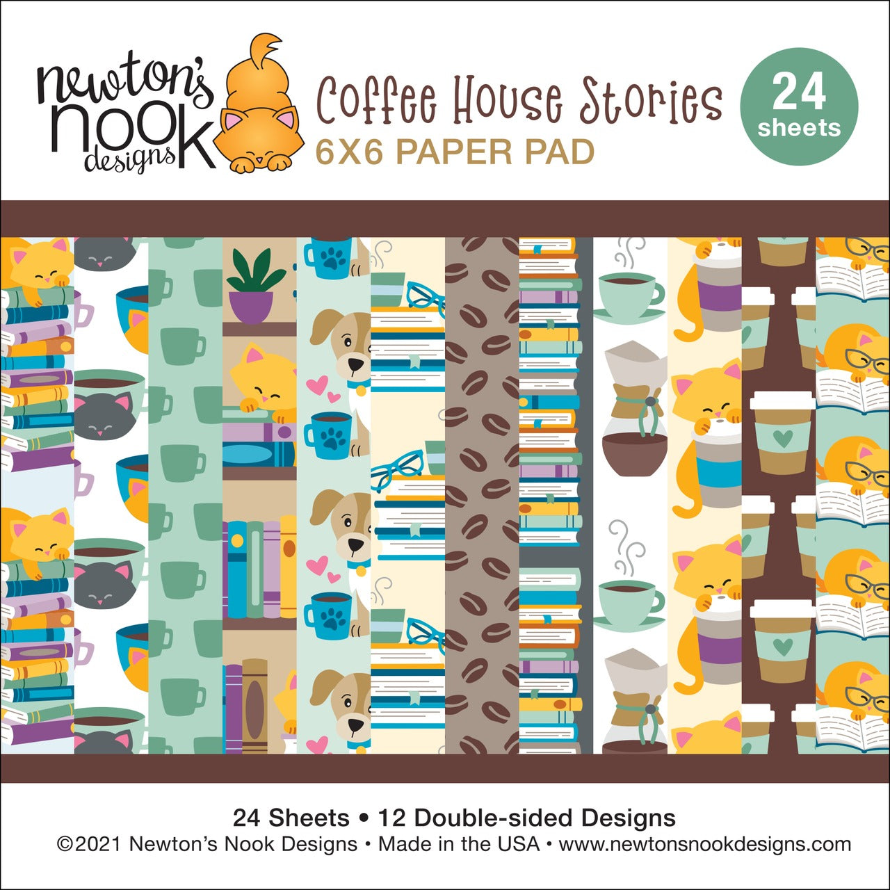 Coffee House Stories 6x6 Paper Pad